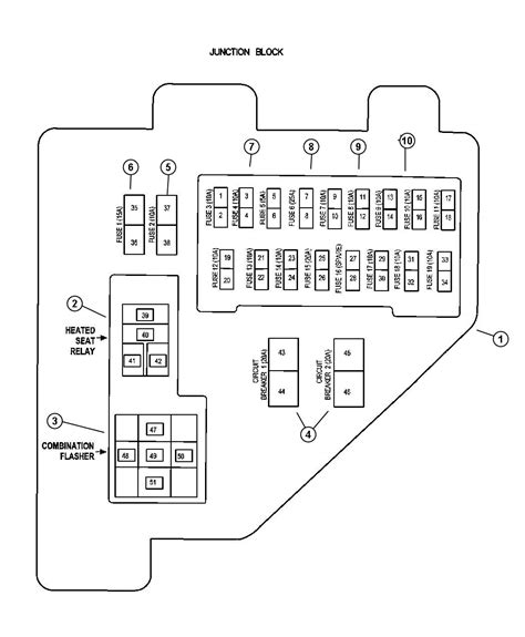 1999 dodge ram junction box 07|ram junction relay diagram.